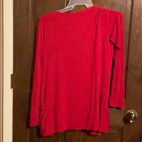 Women’s Size 16-18 Red Cardigan: Nice Collection - Picture 7 of 7